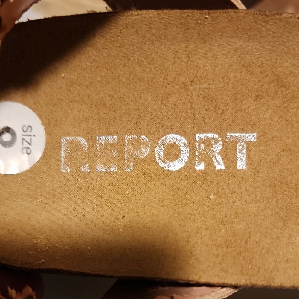 Report Tan Espadrille Shoes with Elastic Straps - Picture 2 of 7
